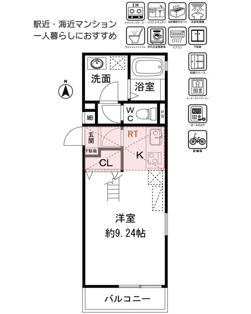 VILLA HIRAISO 303号室