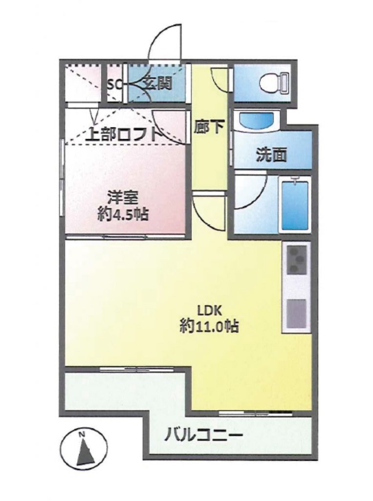 VILLA神戸北町202号室